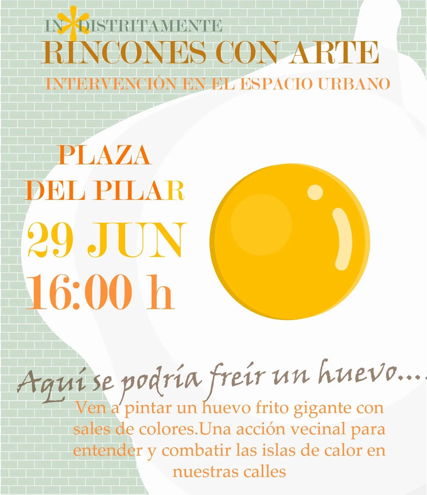 Taller - «Rincones con Arte: Intervención en el espacio urbano»