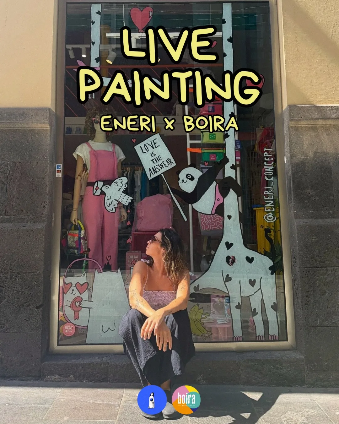 Live Painting Eneri x Boira en Las Palmas