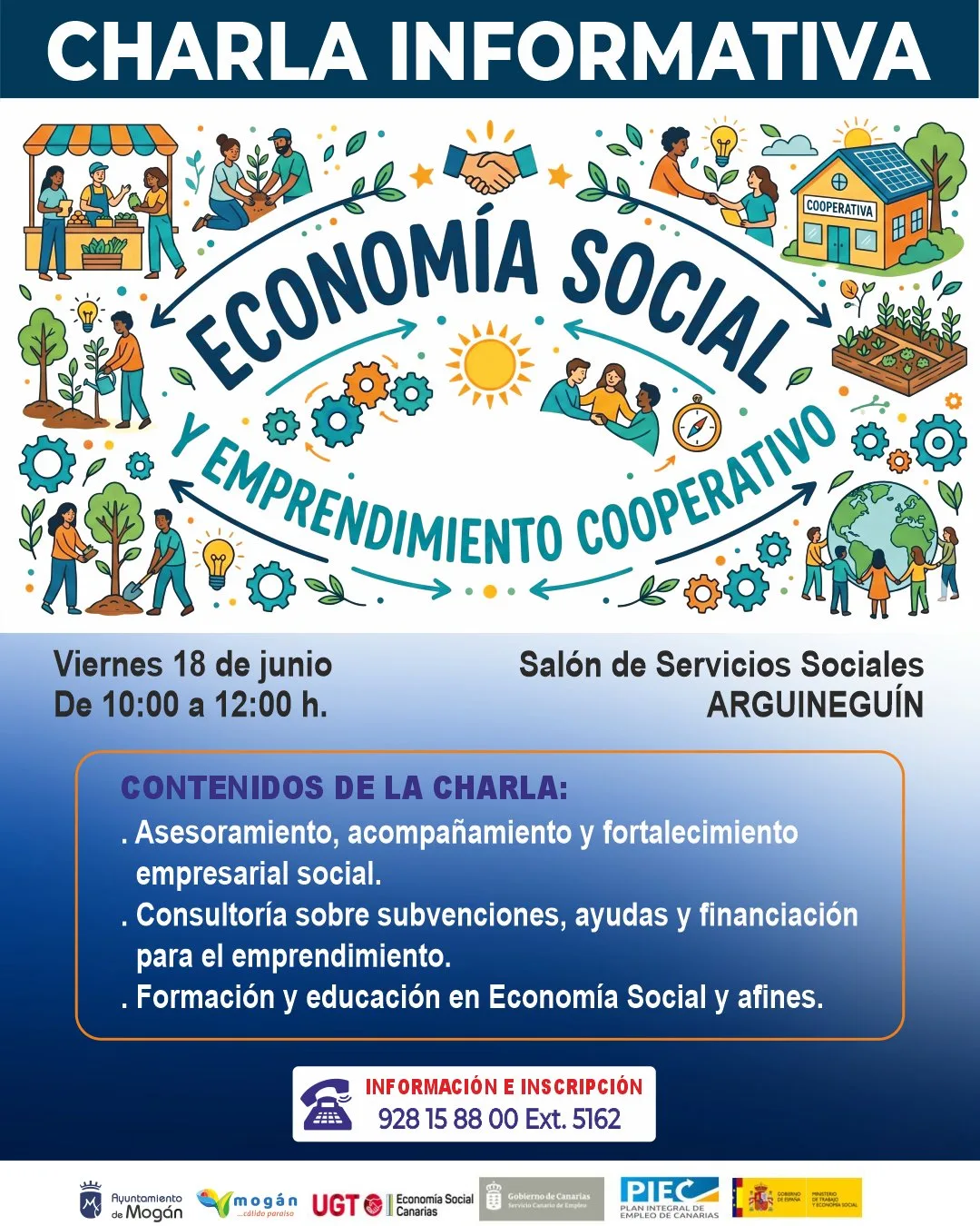 Charla de Economía Social en Mogán - Eventos Gran Canaria