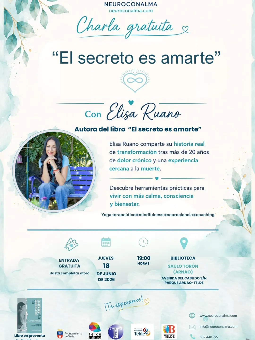Charla El secreto es amarte en Telde - Eventos Gran Canaria