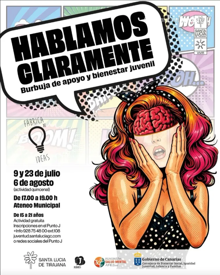 Charla — «Hablamos Claramente» - Eventos Gran Canaria