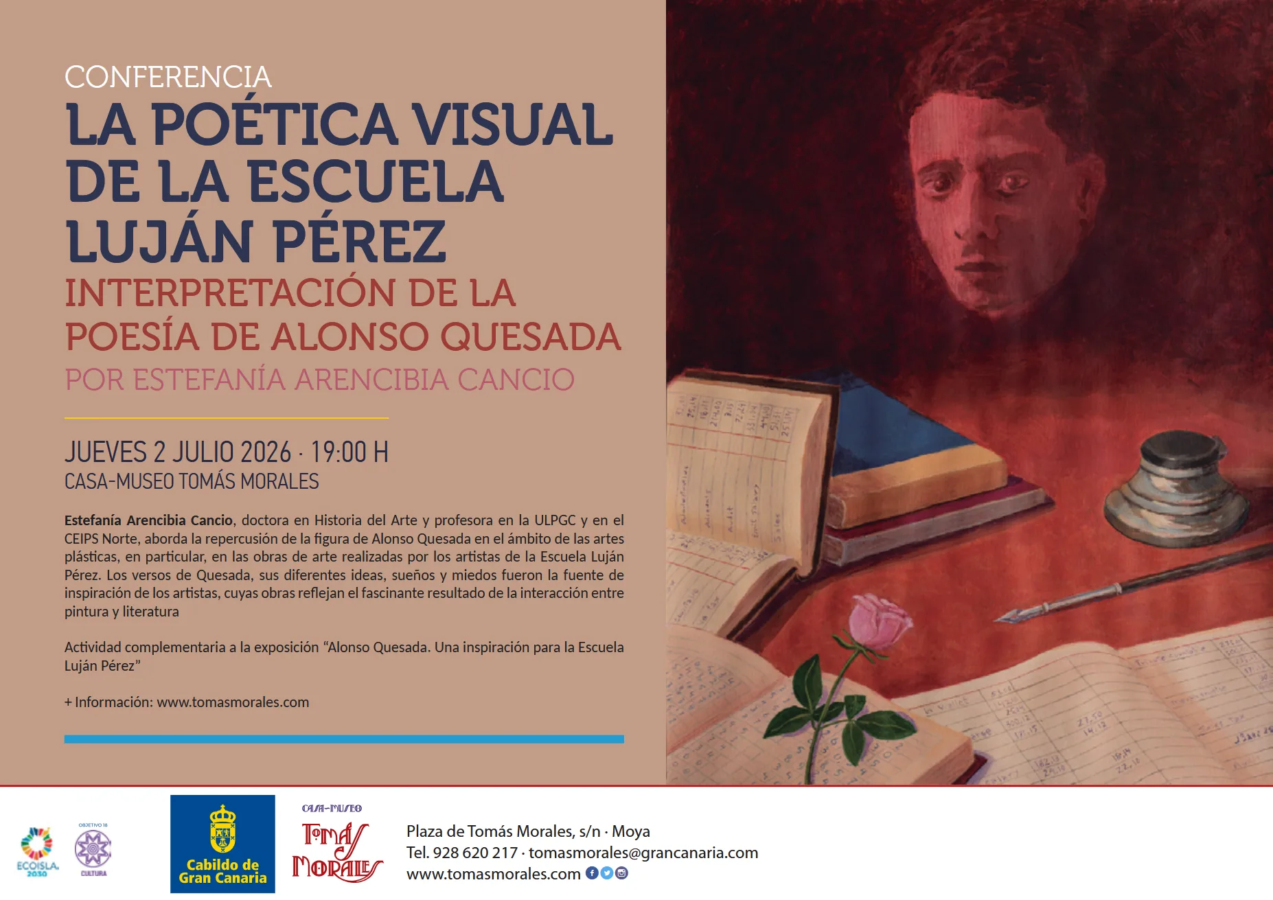 Charla - La poética visual de la Escuela Luján Pérez