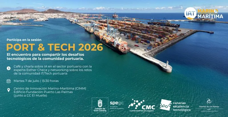 Port & Tech 2026 en el CIMM de Las Palmas