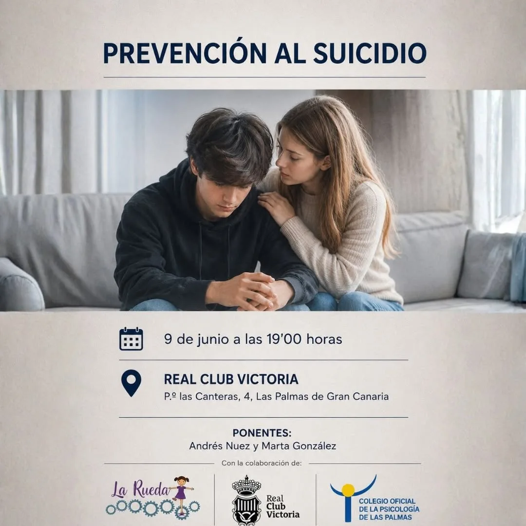 Charla Prevención del suicidio en Real Club Victoria