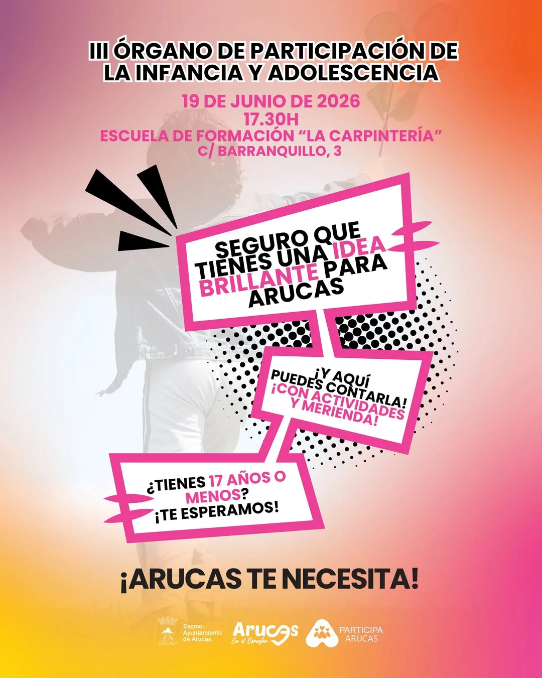 Charla – «Órgano de Participación de la Infancia y Adolescencia de Arucas»