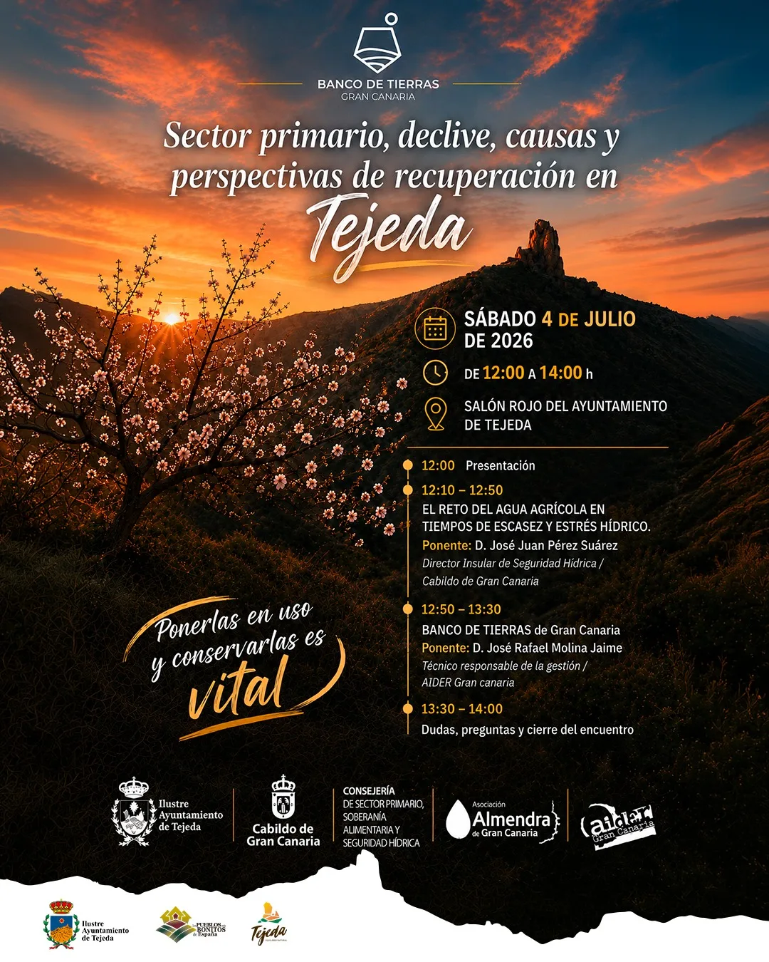 Charla sobre sector primario en Tejeda - Eventos Gran Canaria