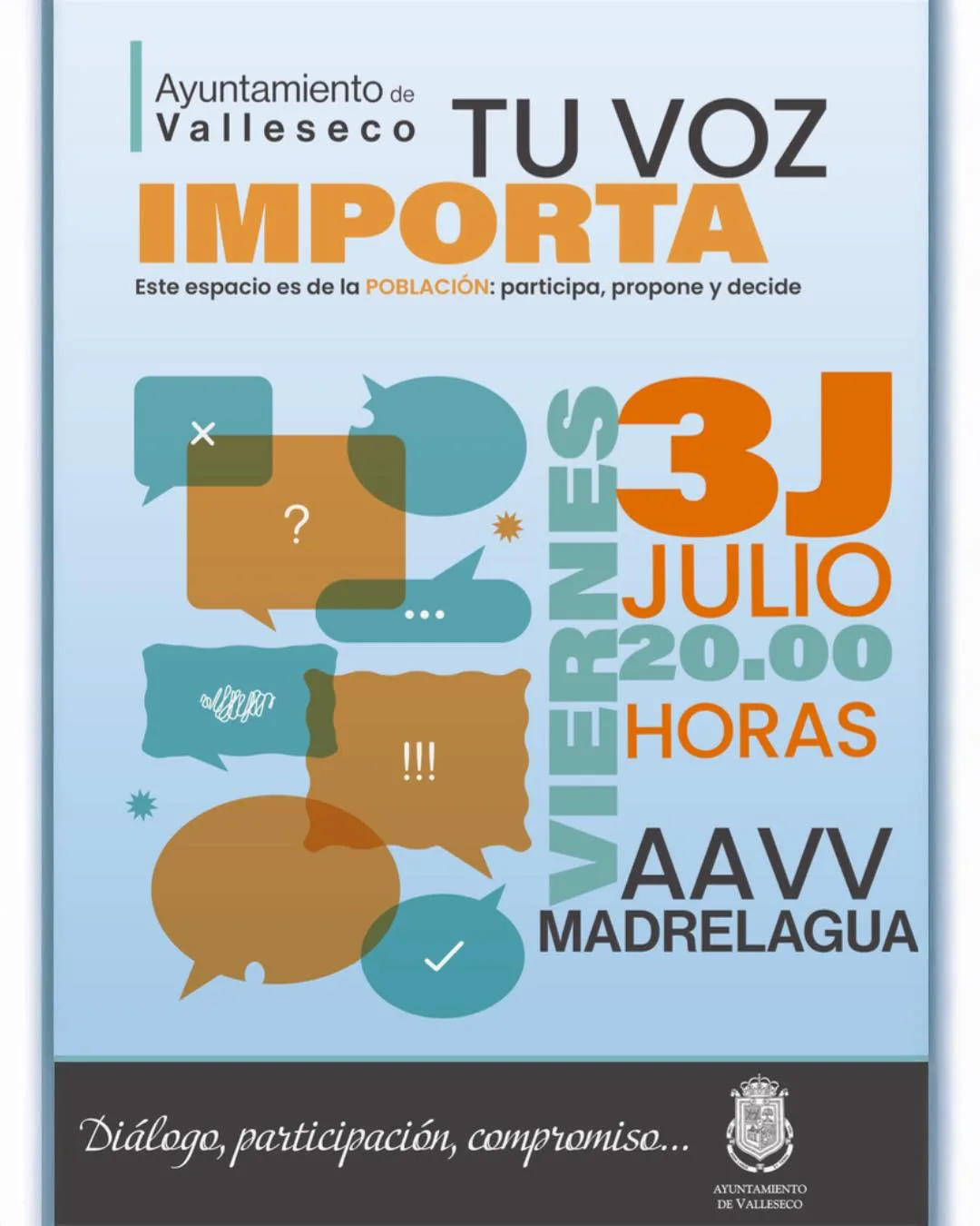 Charla – «Tu voz importa»