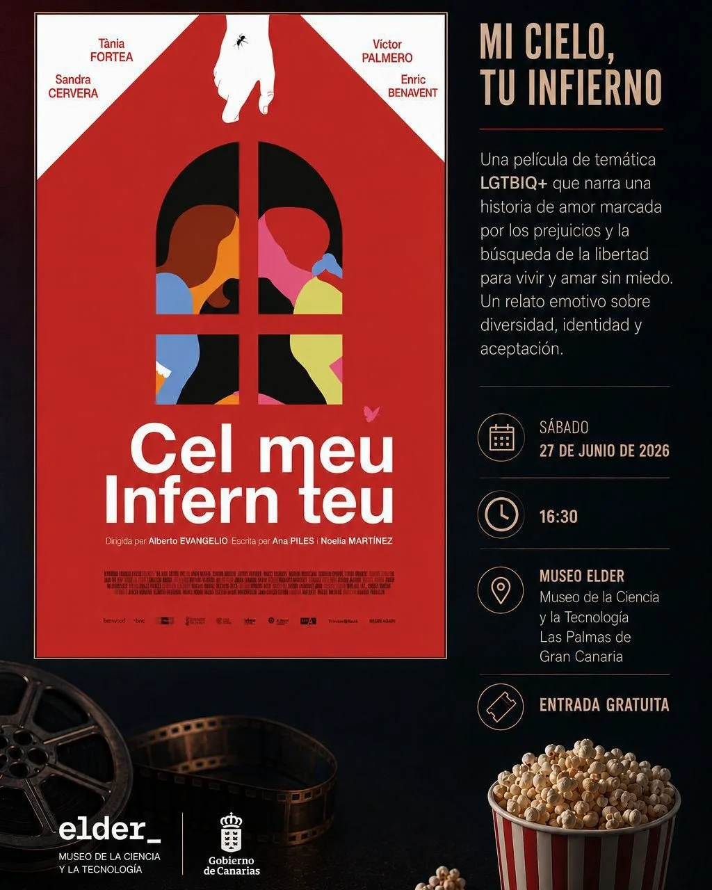 Cine: Cel meu, infern teu en Museo Elder - Eventos Gran Canaria