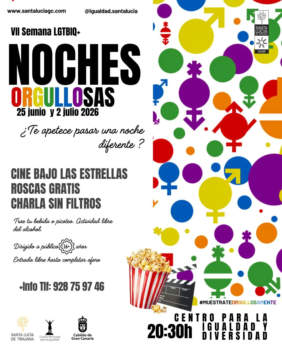 Cine LGTBIQ+ Noches Orgullosas - 25 junio