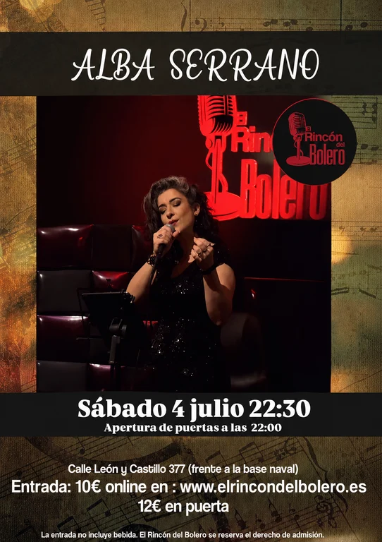 Concierto - «Alba Serrano» - Eventos Gran Canaria
