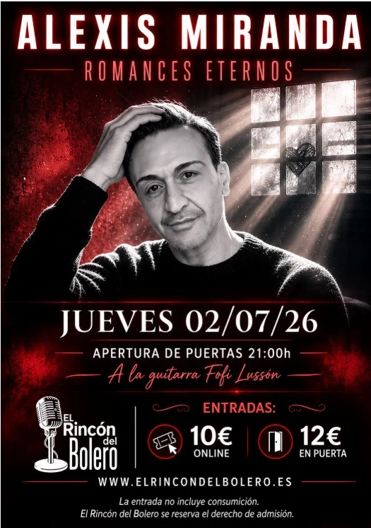 Concierto - «Alexis Miranda» - Eventos Gran Canaria
