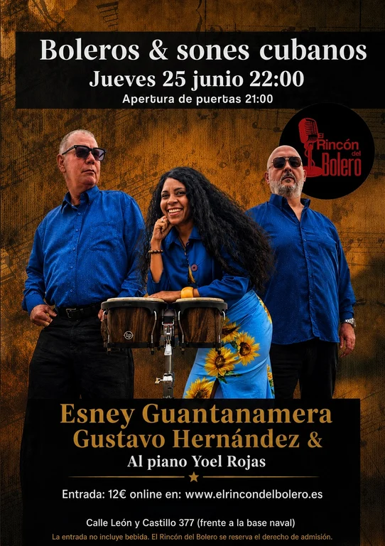 Concierto - «Boleros & Sones Cubanos» - Eventos Gran Canaria