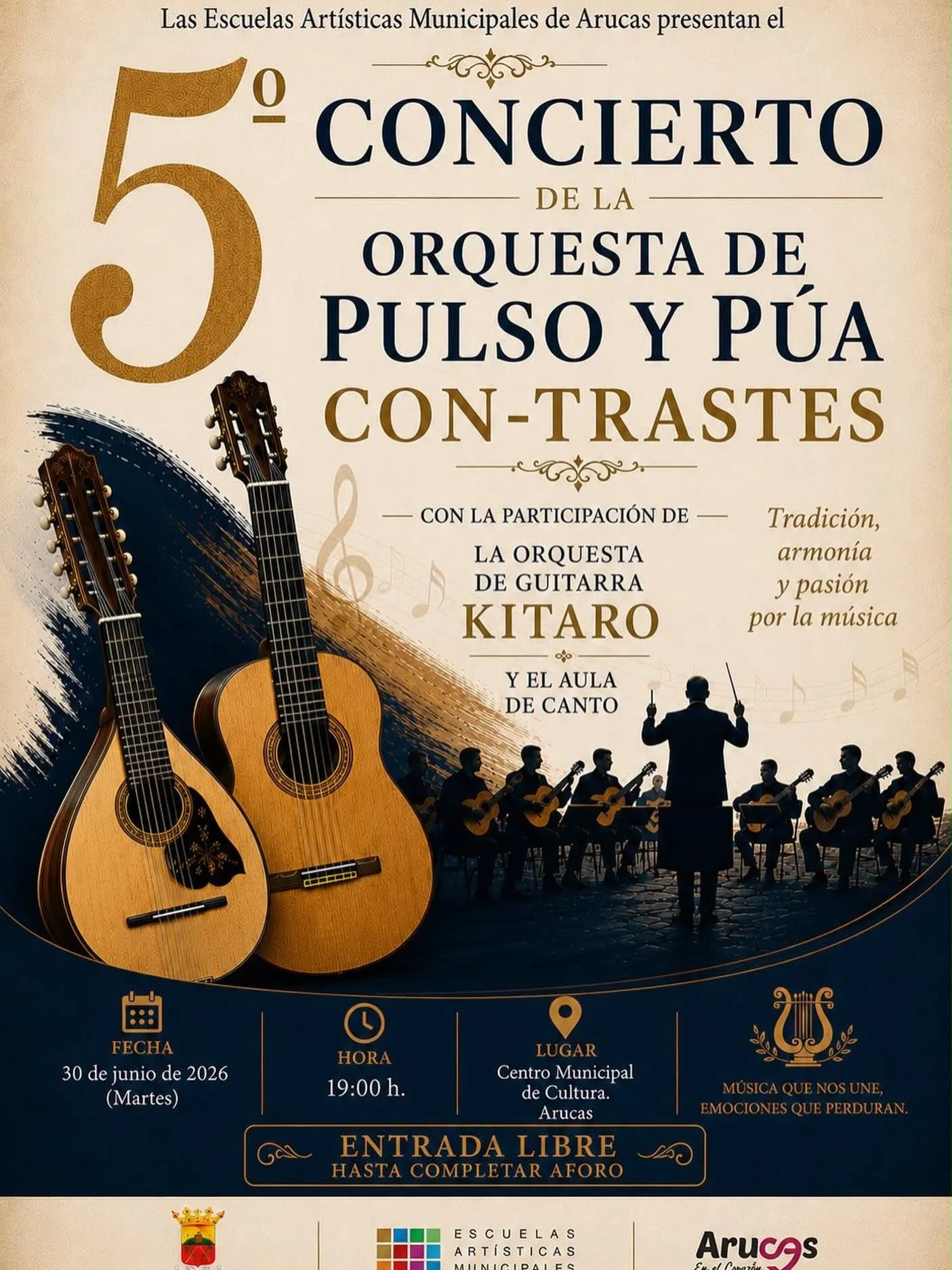 Concierto CON-TRASTES en Arucas - Eventos Gran Canaria