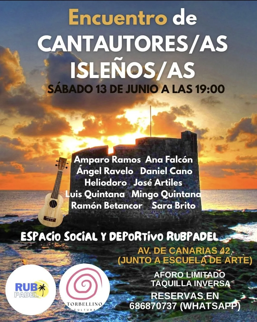 Concierto – «Encuentro de Cantautores/as Isleños/as»