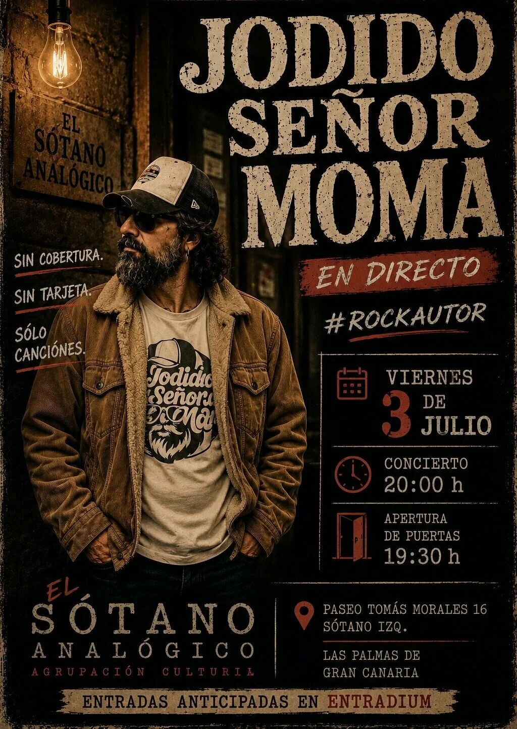 Concierto – «Jodido Señor Moma»