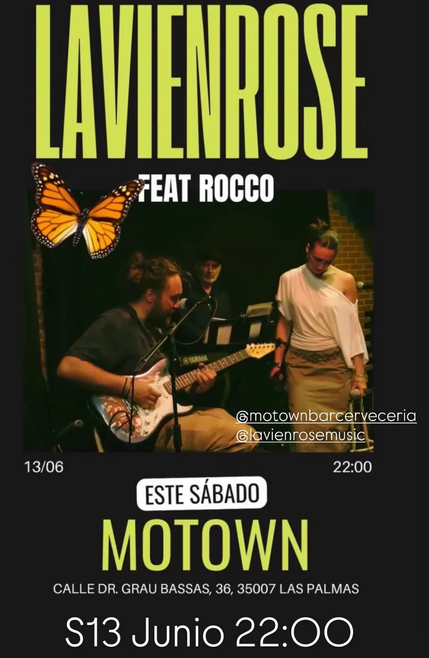 Concierto – «Lavienrose feat Rocco»