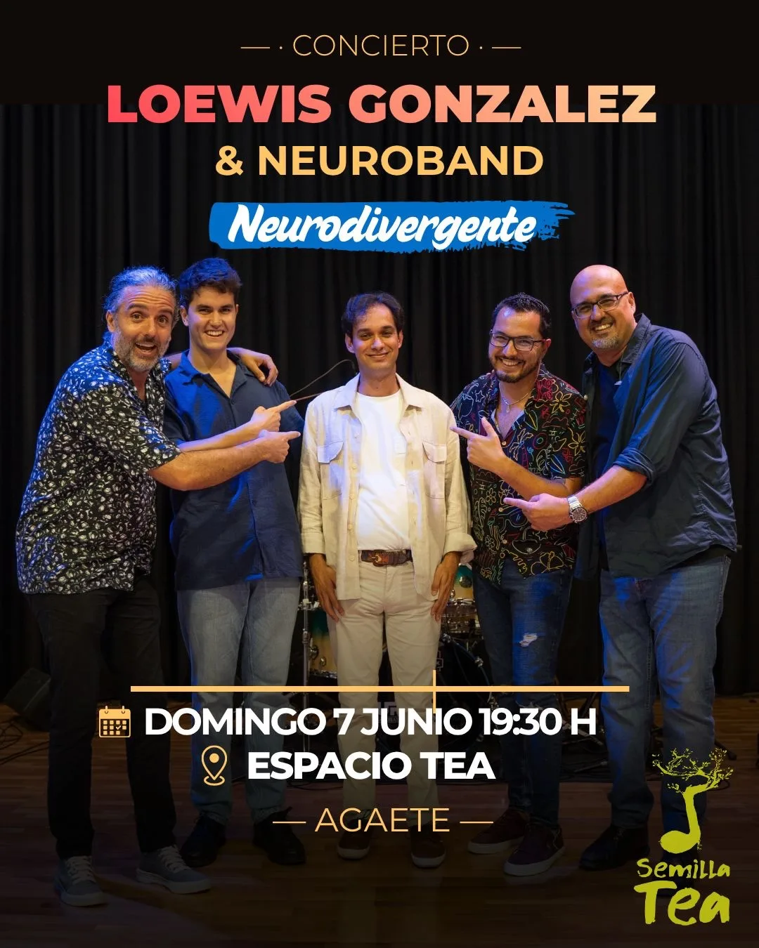 Concierto – «Loewis Gonzalez & Neuroband: Neurodivergente»