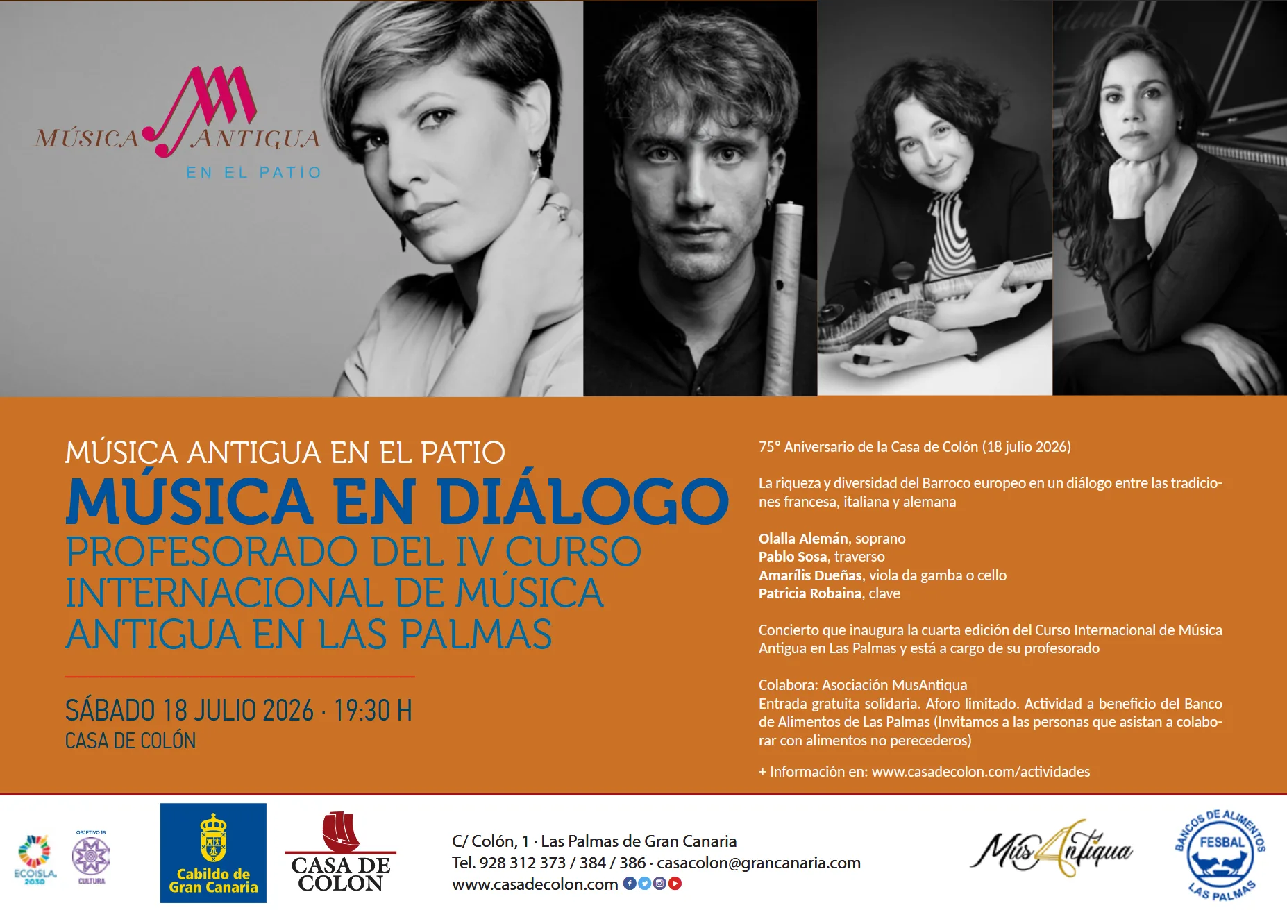 Concierto - Música en diálogo - Eventos Gran Canaria