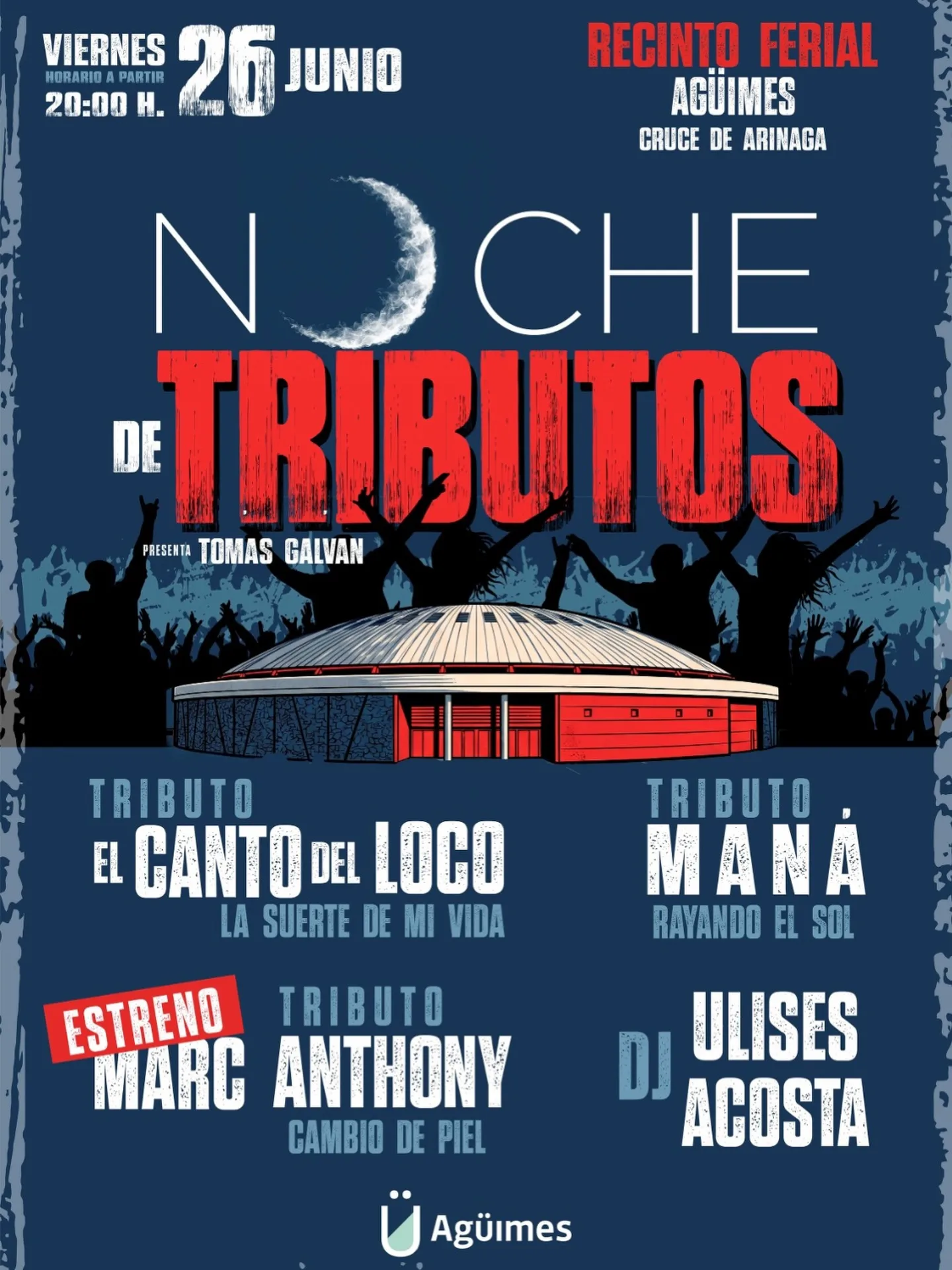 Noche de Tributos en Agüimes - Eventos Gran Canaria