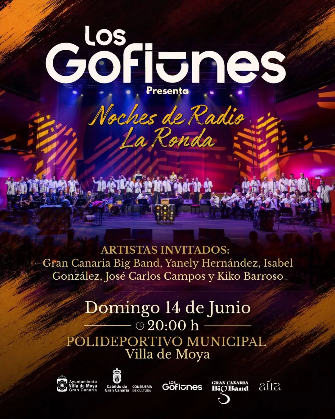Los Gofiones en Moya: Noches de Radio La Ronda