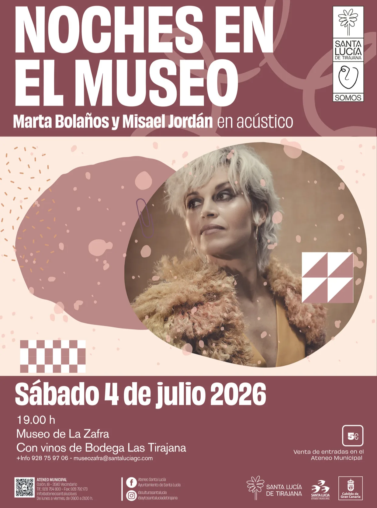 Concierto – «Noches en el Museo: Marta Bolaños y Misael Jordán»