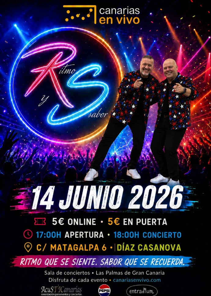 Concierto Ritmo y Sabor en Canarias en Vivo