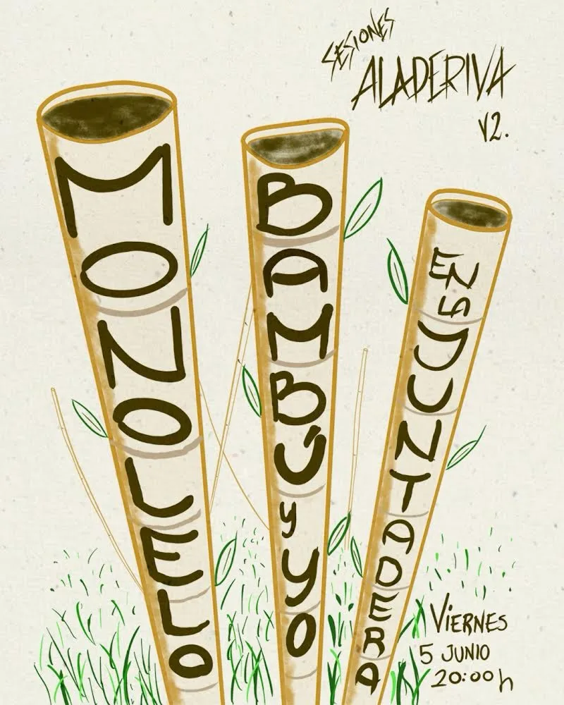 Concierto – «Sesiones Aladeriva: MonoLelo + Bambú y Yo»