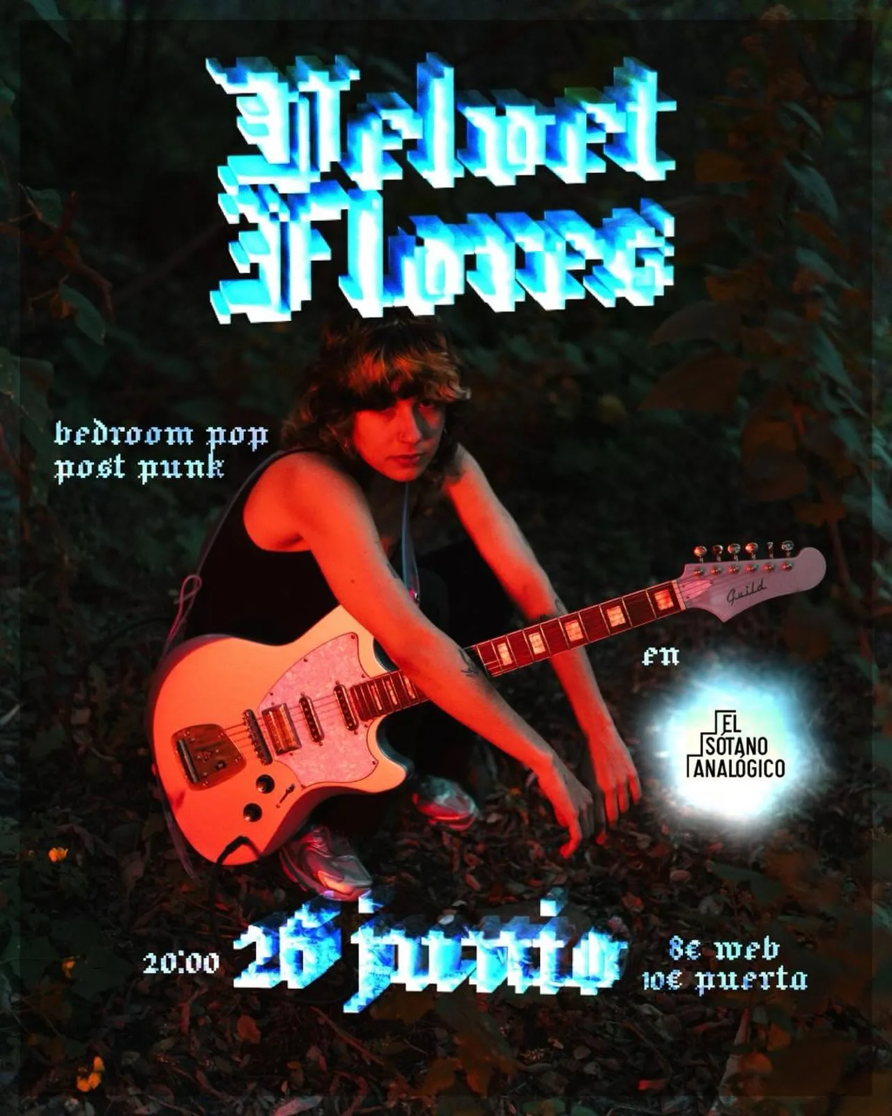 Concierto de Velvet Flores en El Sótano Analógico