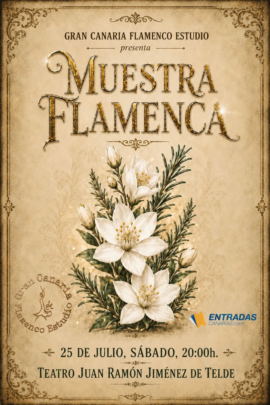 Muestra Flamenca en Telde | Teatro Juan Ramón Jiménez