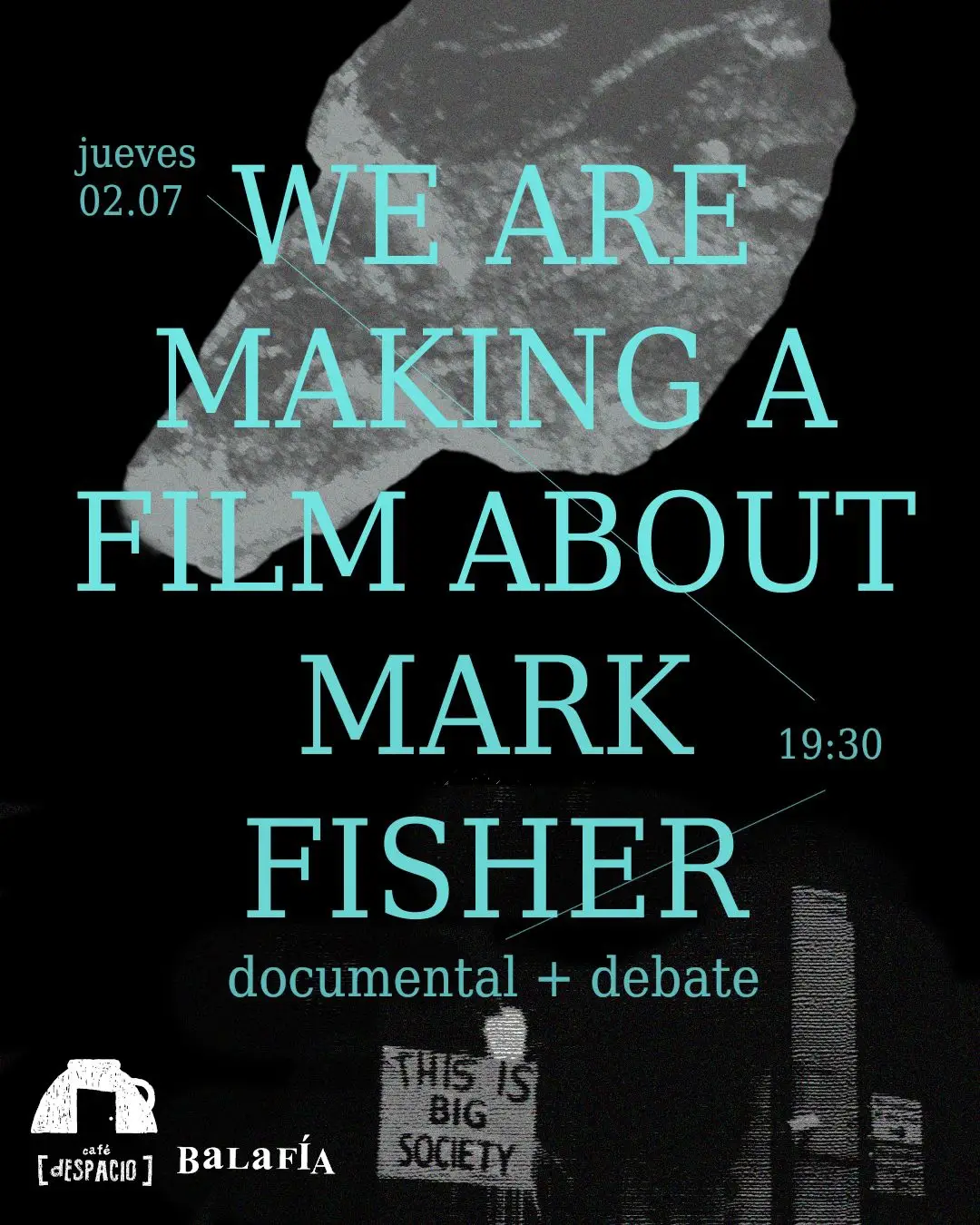 Documental – «We Are Making a Film About Mark Fisher»