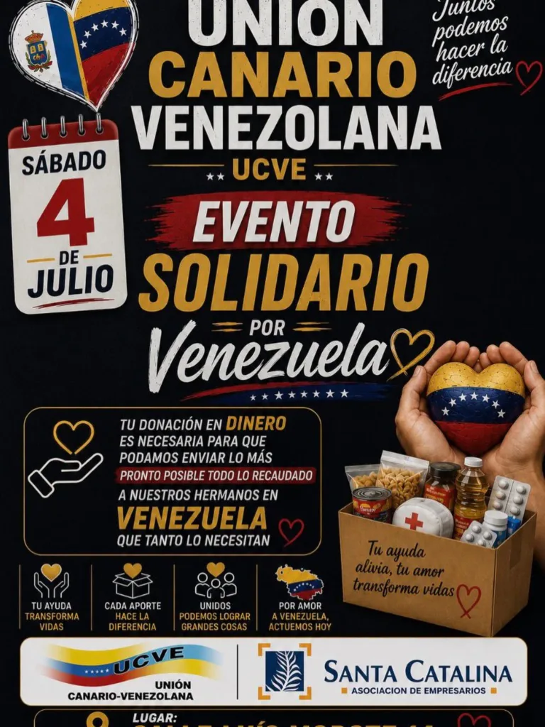 Evento Solidario por Venezuela en Las Palmas