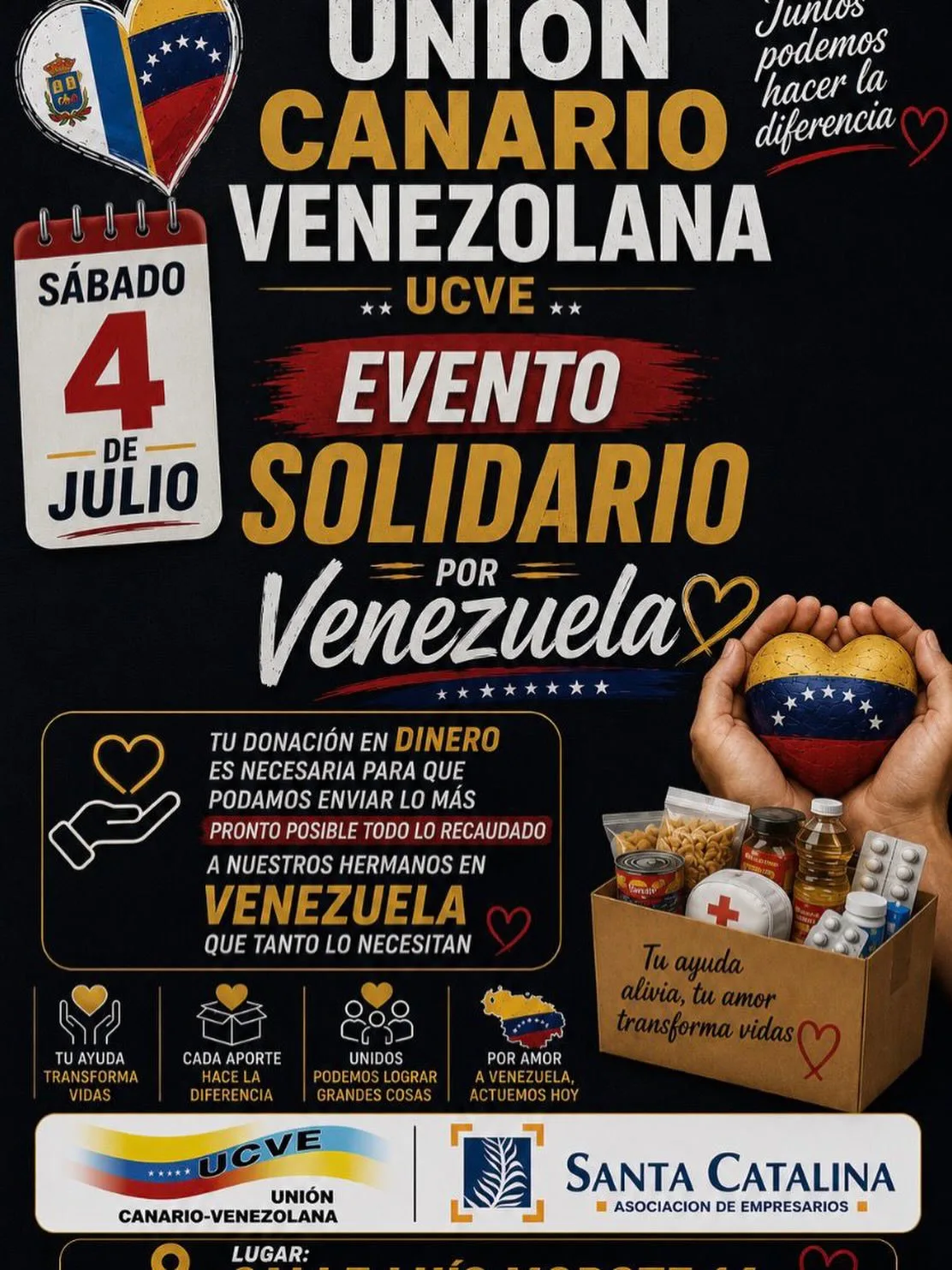 Evento Solidario por Venezuela en Las Palmas