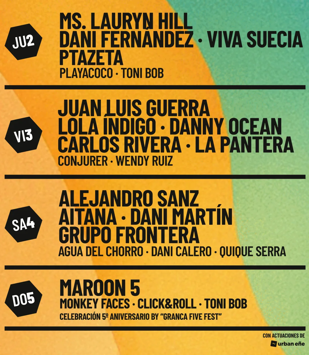 Festival - «Granca Live Fest 2026» - Eventos Gran Canaria