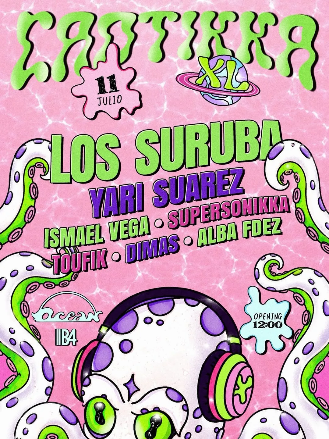 Caotikka XL en Ocean Club Maspalomas - Eventos Gran Canaria