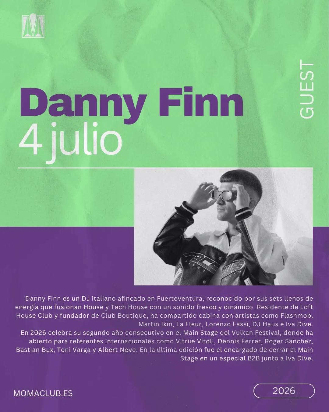Fiesta – «Danny Finn en Moma»