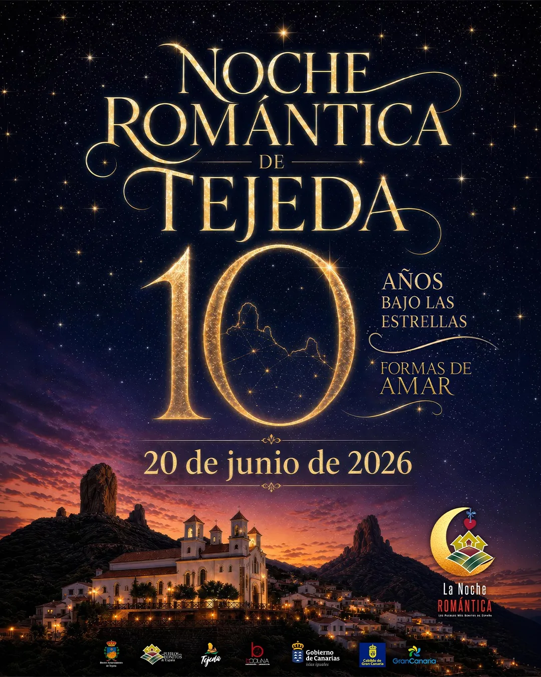 La Noche Romántica de Tejeda 2026 - Eventos Gran Canaria
