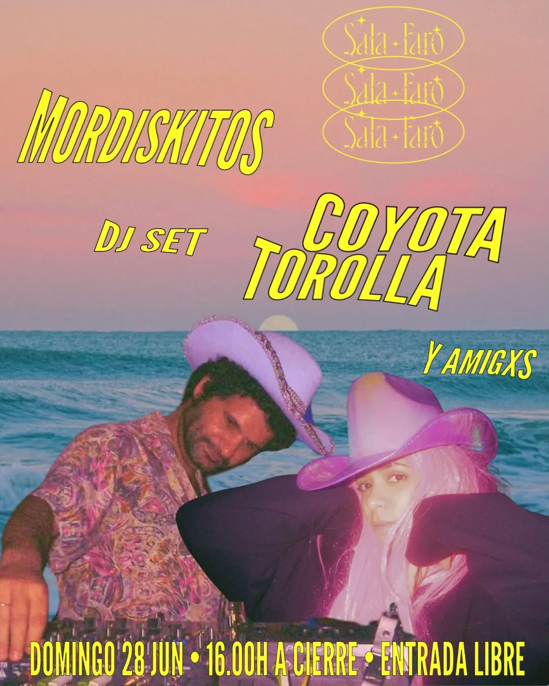 Mordiskitos y Coyota Torolla DJ Set en Sala Faro