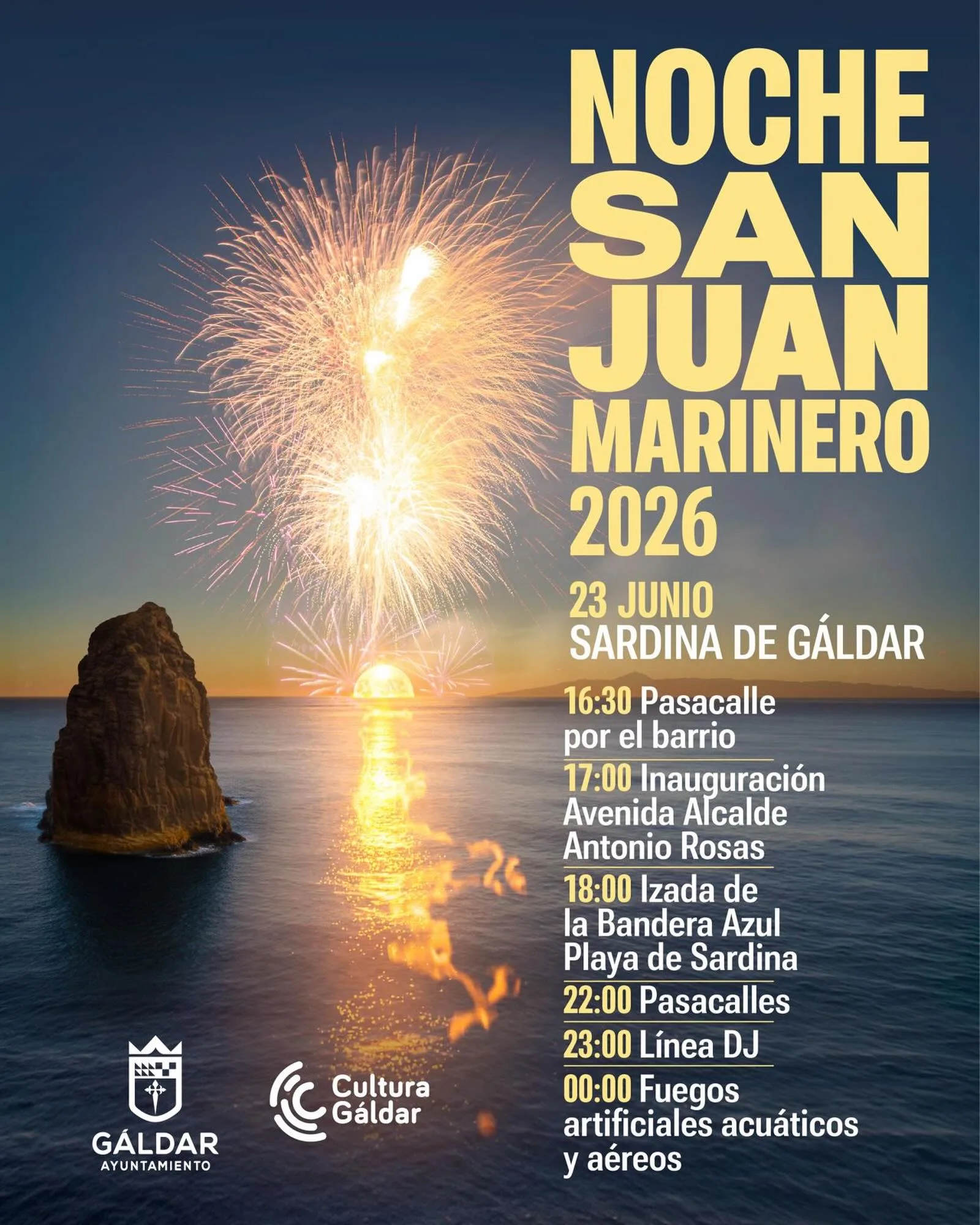 Noche de San Juan Marinero en Sardina de Gáldar