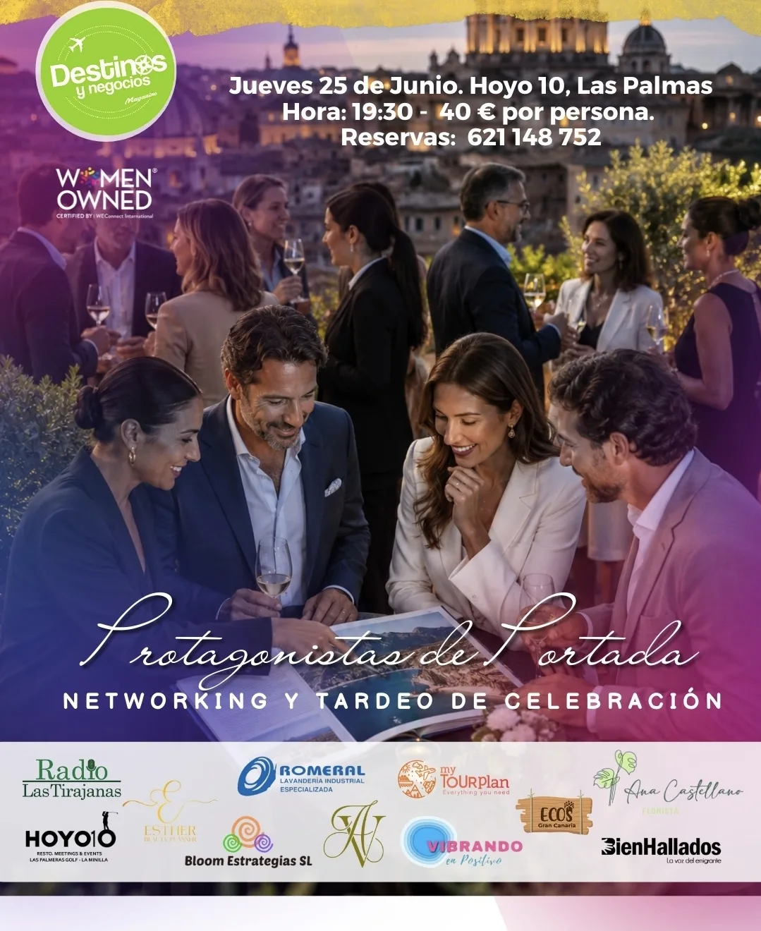 Protagonistas de Portada en Hoyo 10 - Eventos Gran Canaria