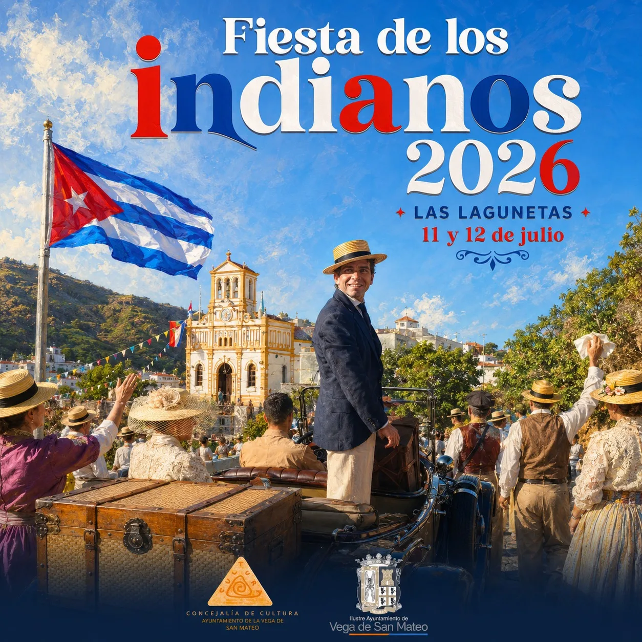 Fiesta de los Indianos 2026 en Las Lagunetas