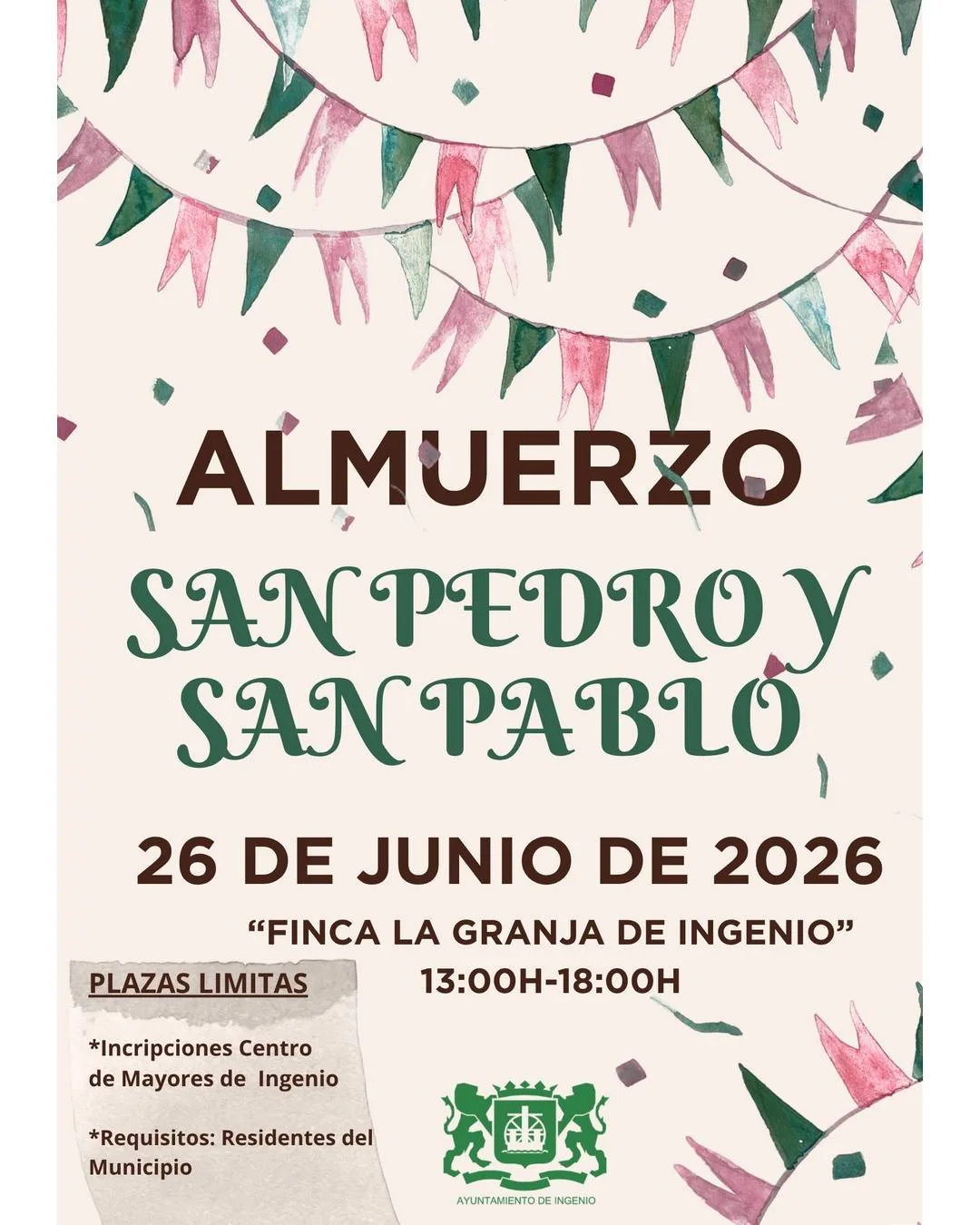 Gastronomía – «Almuerzo San Pedro y San Pablo»