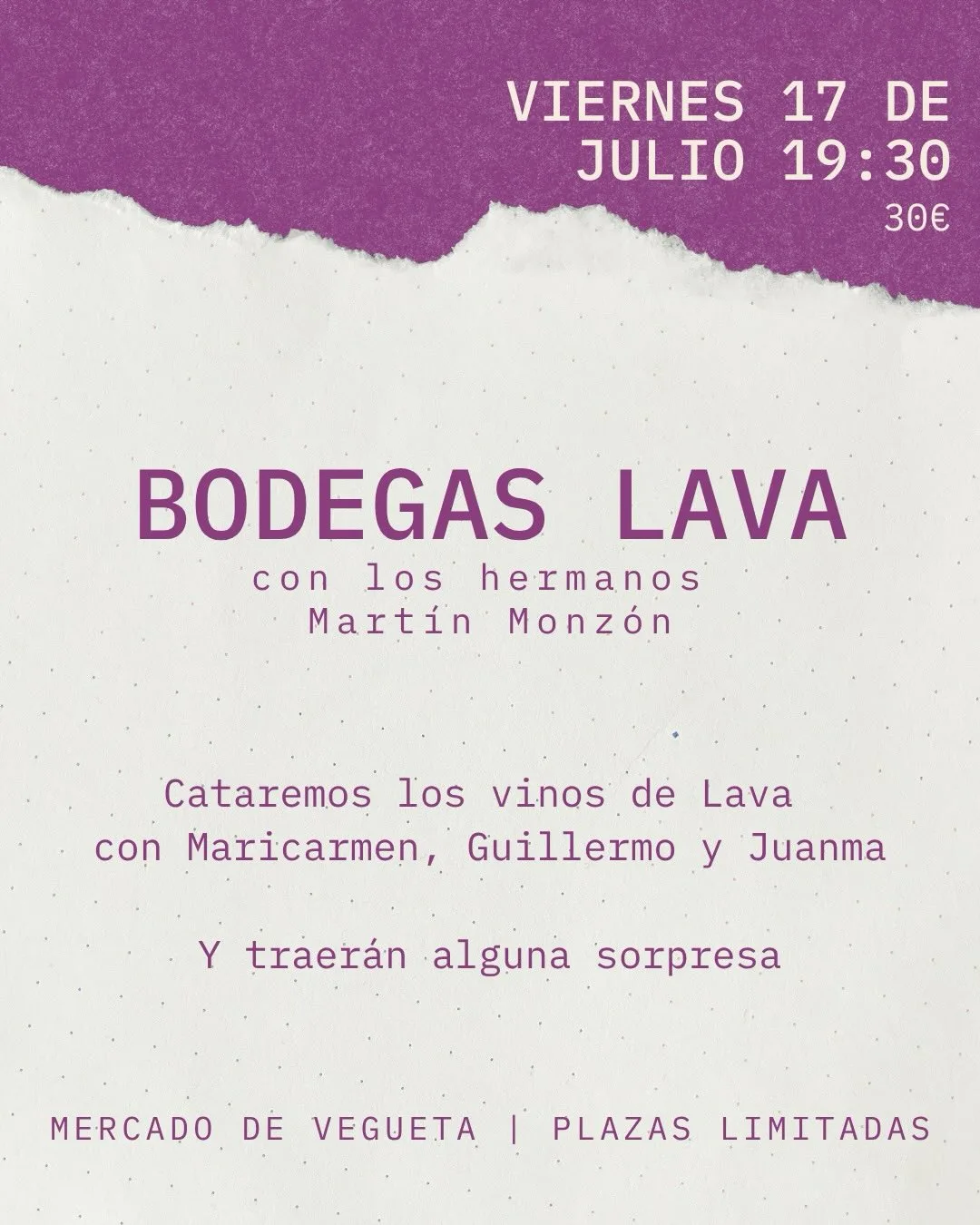 Bodegas Lava en el Mercado de Vegueta - Eventos Gran Canaria