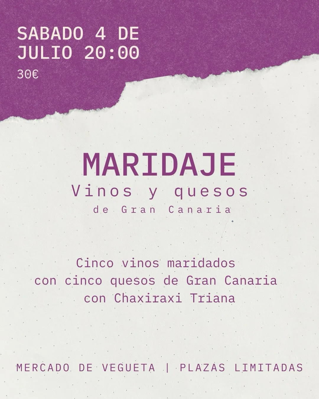 Gastronomía – «Maridaje de vinos y quesos de Gran Canaria»