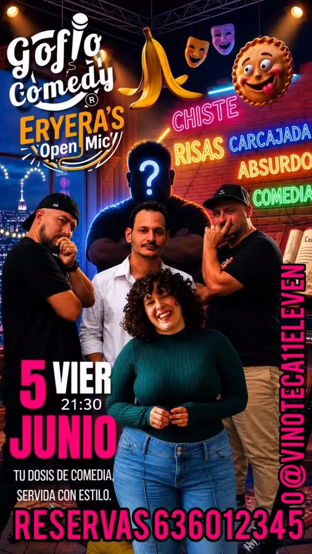 Eryera’s Open Mic en Arucas - Eventos Gran Canaria
