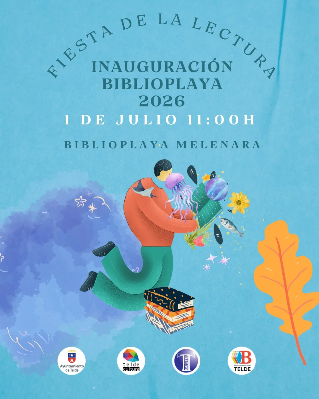 Inauguración Biblioplaya 2026 en Telde - Eventos Gran Canaria