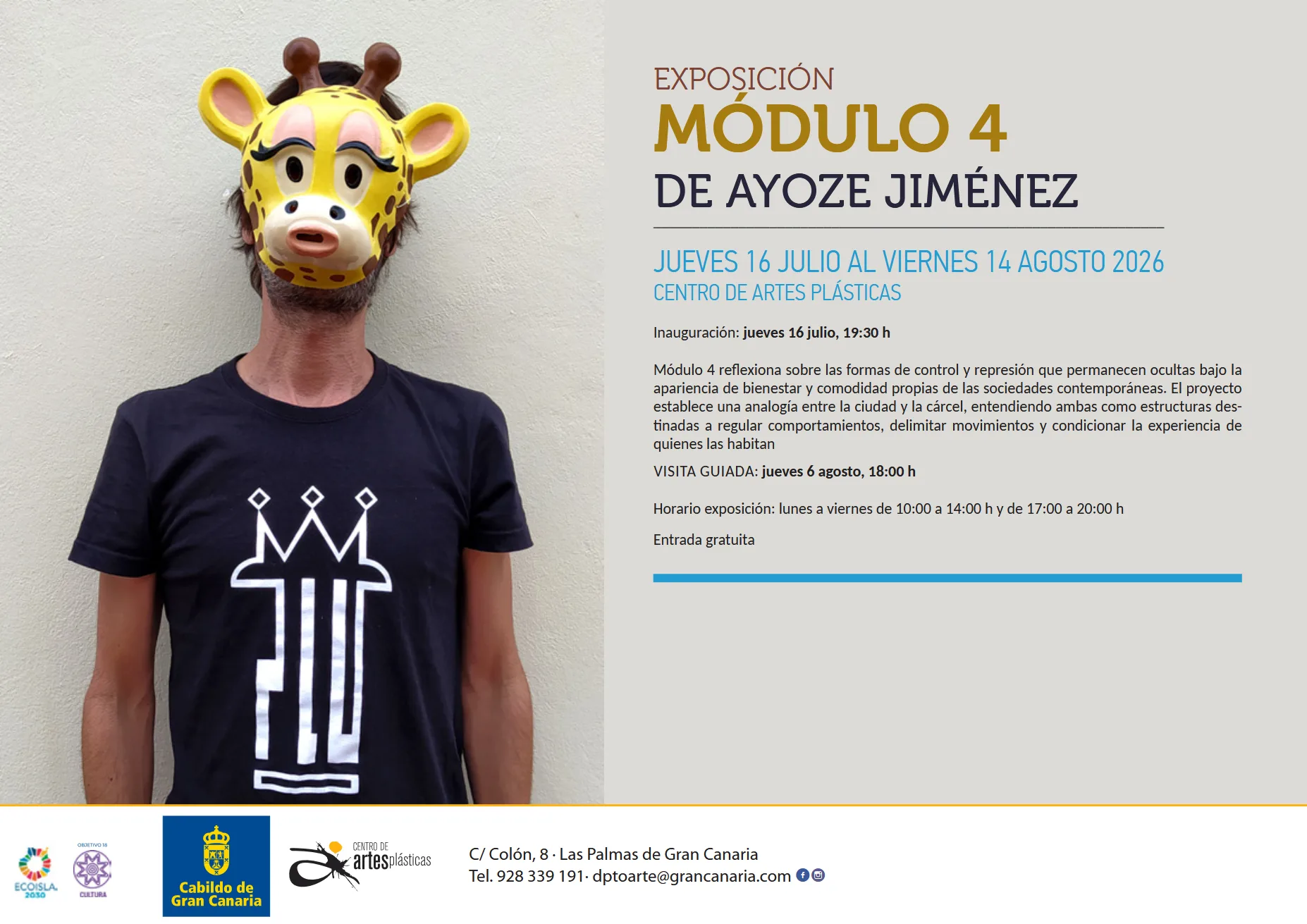 Inauguración - Exposición "Módulo 4" de Ayoze Jiménez