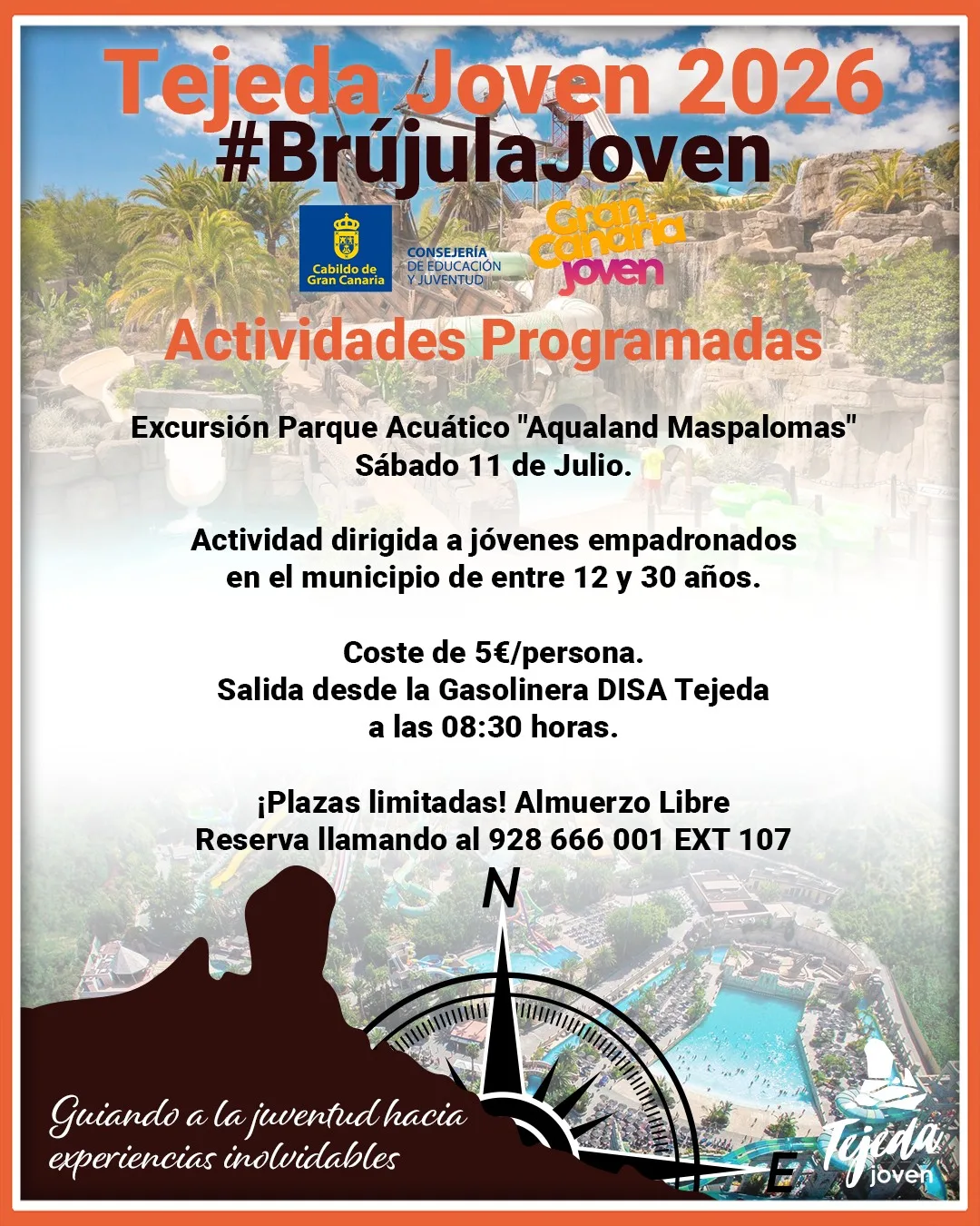 Excursión joven a Aqualand Maspalomas 2026