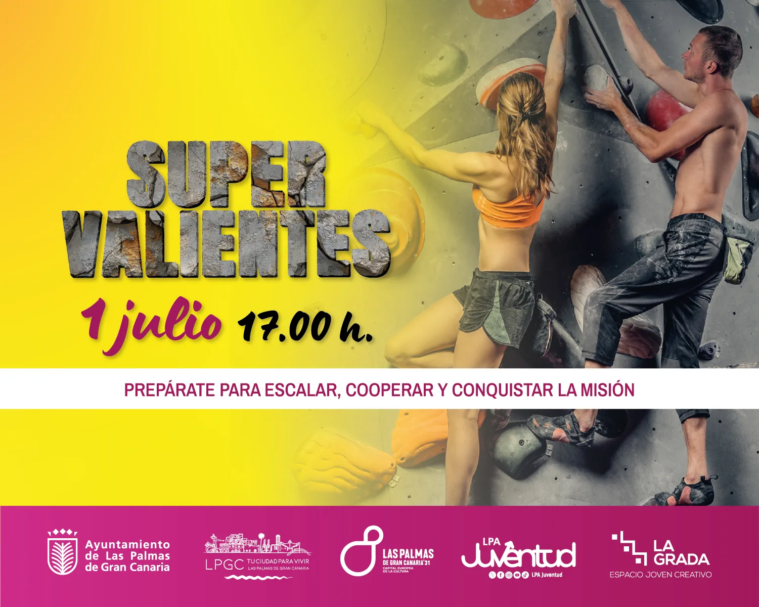 Misión Vértigo Supervalientes en La Grada