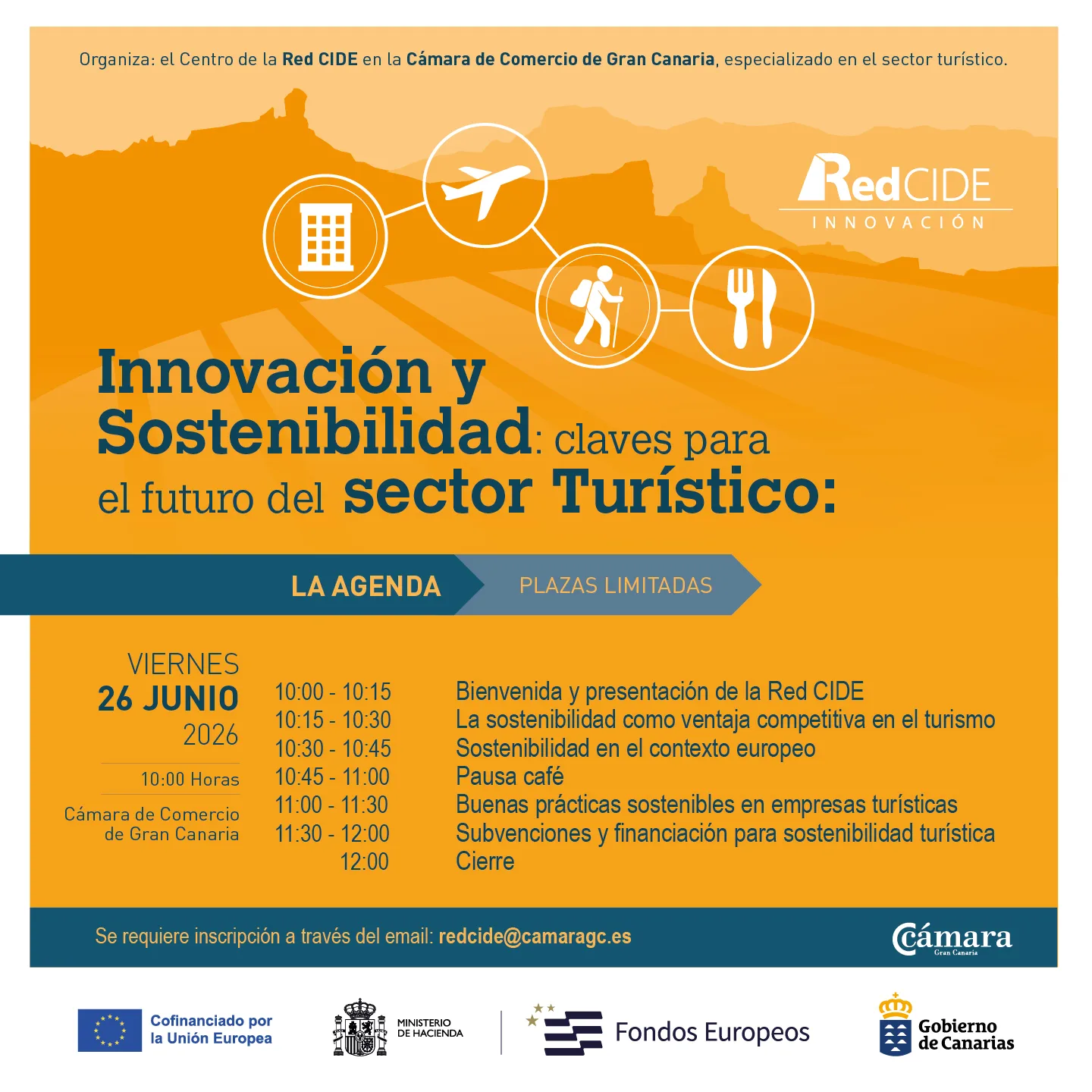 Jornada – «Innovación y sostenibilidad: claves para el futuro del sector turístico»