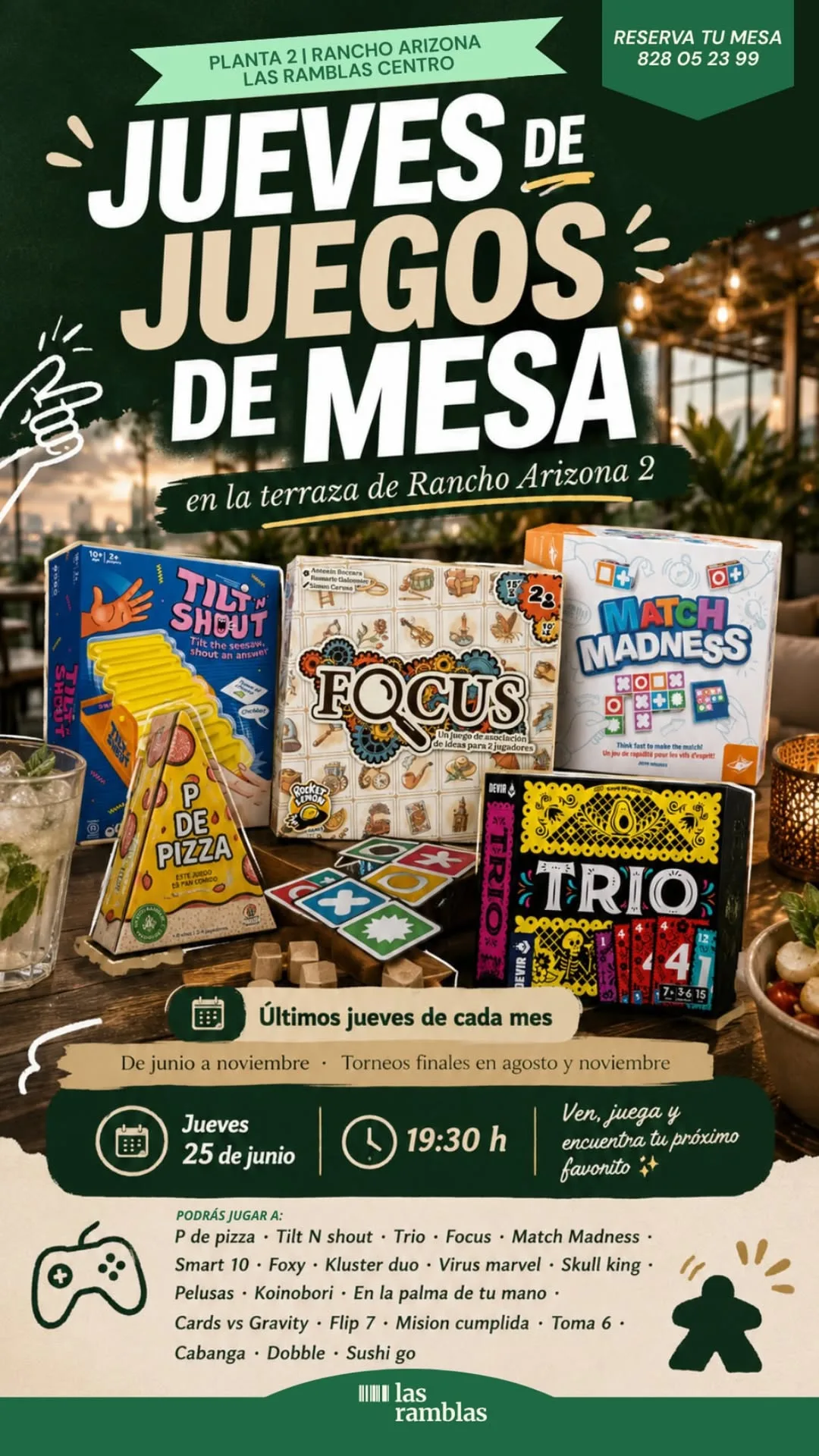 Juegos – «Jueves de Juegos de Mesa»